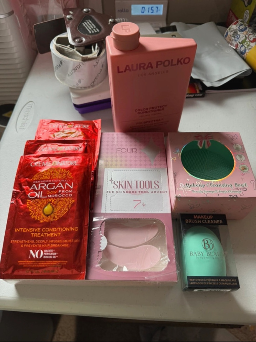 Pink Color Protect Conditioner and other beauty products